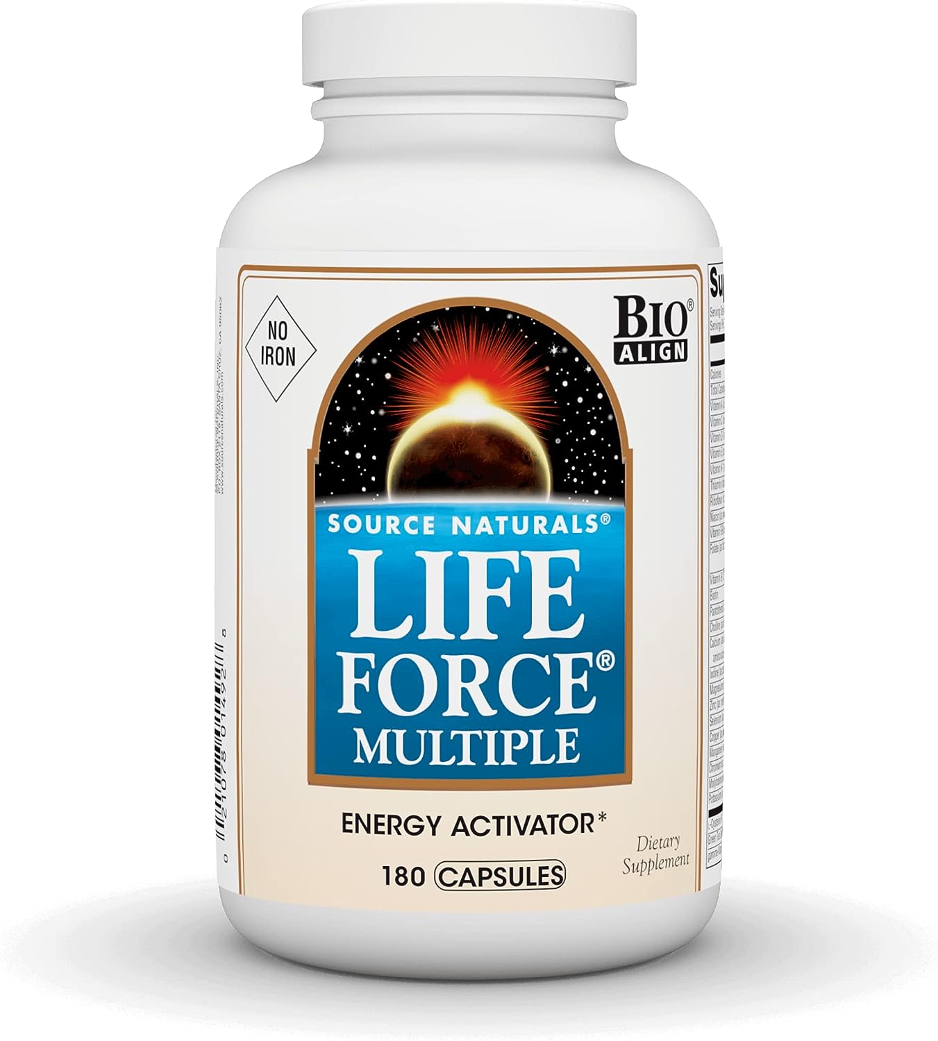 Source Naturals Life Force Multiple, Energy Activator 180 Capsules