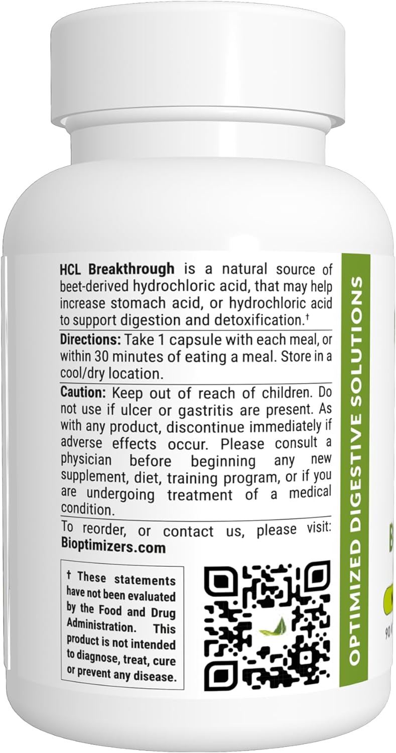 BiOptimizers HCL Breakthrough - 90 capsules