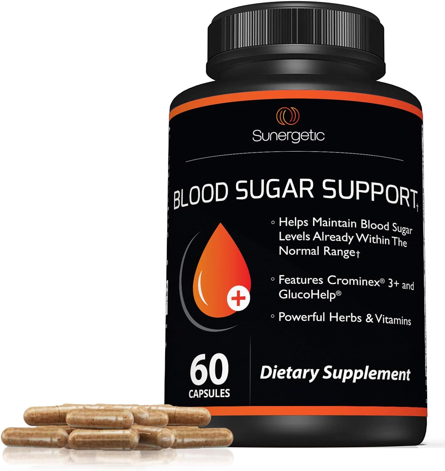 Premium Blood Sugar Support Supplement ,60 Capsules