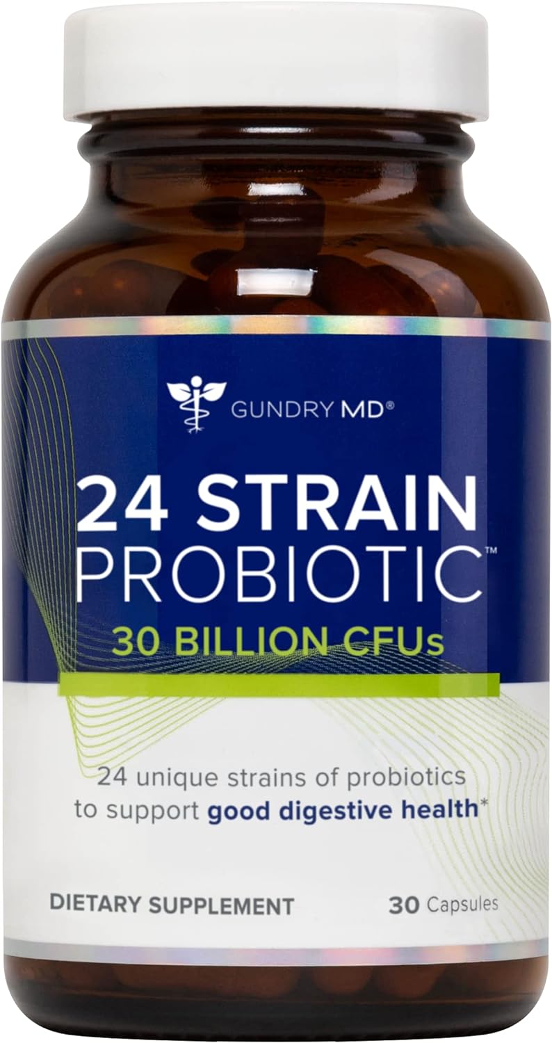 Gundry MD® 24 Strain Probiotic with 30 Billion CFUs, 30 Count