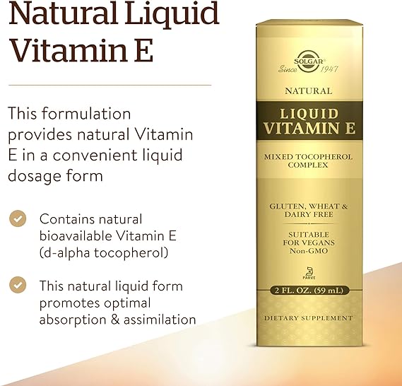 Solgar Liquid Vitamin E  - Antioxidant, Overall Health 2 fl. oz.