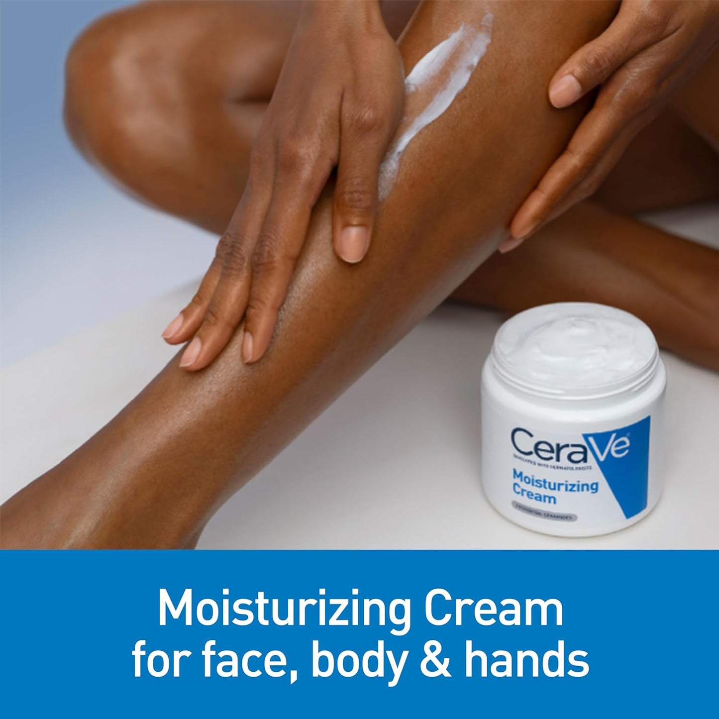 CeraVe Moisturizing Cream | Body and Face Moisturizer for Dry Skin