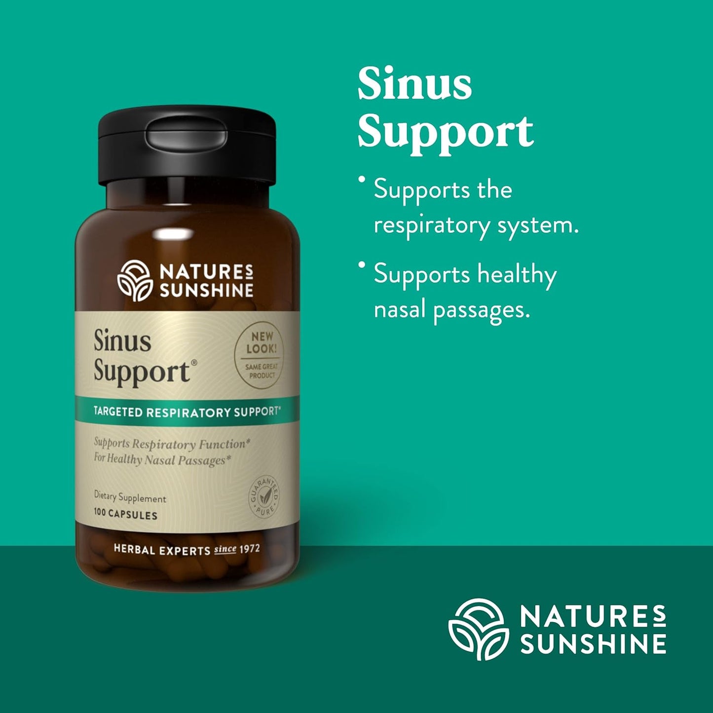 Nature's Sunshine Sinus Support EF, 100 Capsules