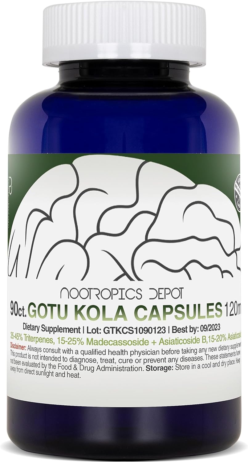 Nootropics Depot Gotu Kola Extract 90 Count