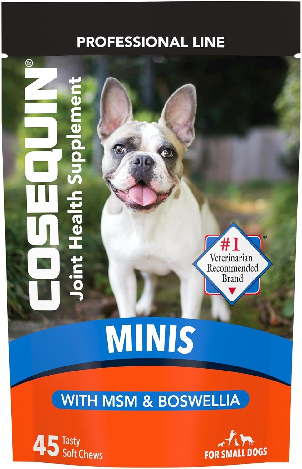 Nutramax Laboratories Cosequin Plus MSM & Boswellia Mini Sized Soft Chews