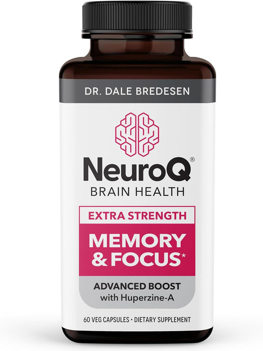 NeuroQ Memory & Focus Extra Strength - 60 Capsules