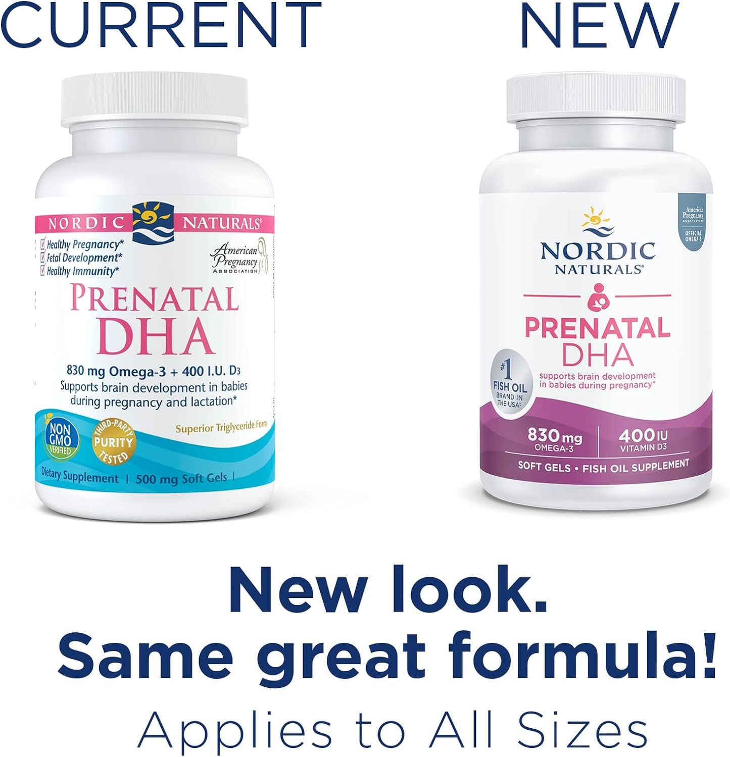 Nordic Naturals Prenatal DHA, Unflavored - 180 Soft Gels