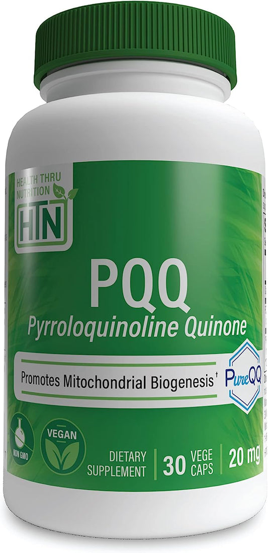 PQQ 20mg (Pyrroloquinoline Quinone) 30 vegecaps