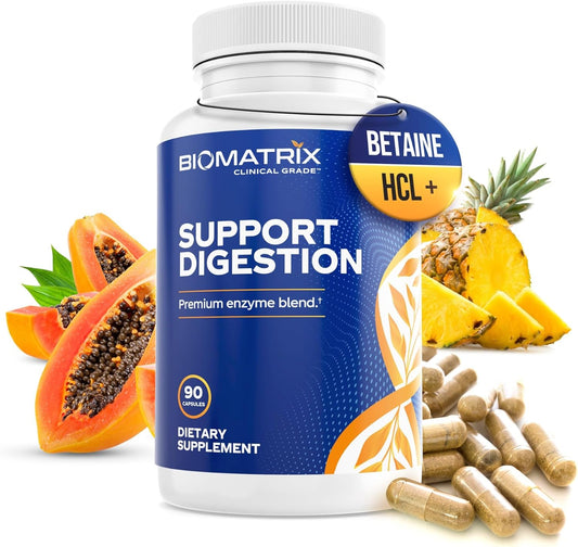 Digestive Enzymes Supplement (90 Capsules) Support Digestion