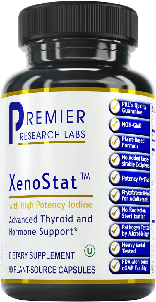 Premier Research Labs XenoStat - Thyroid Supplement,- 60 Capsules