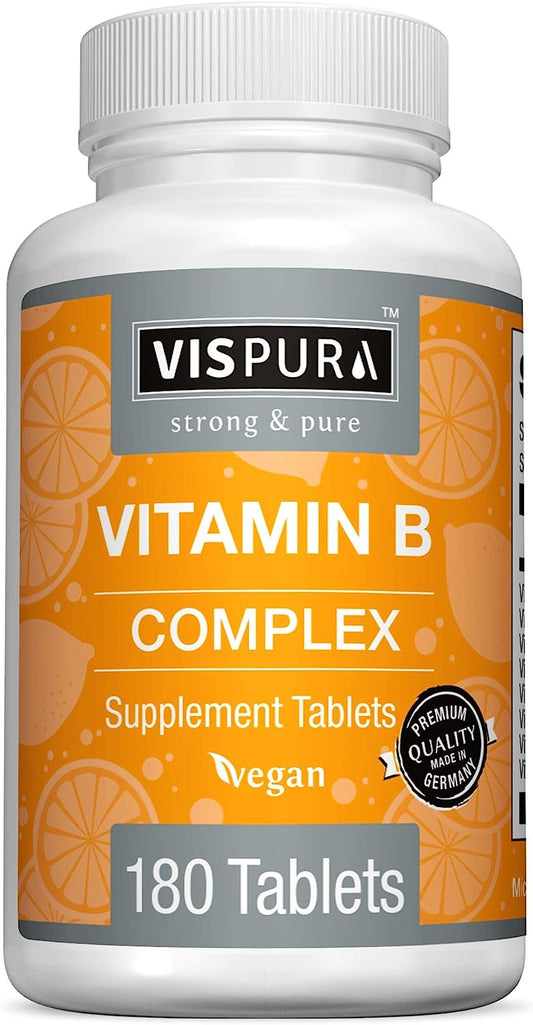 Vitamin B-Complex, 180 Vegan Tablets