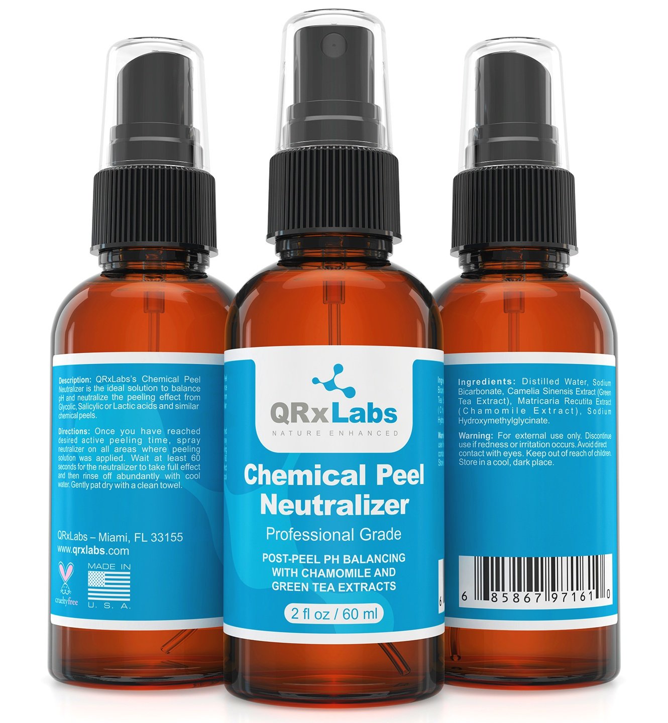 Chemical Peel Neutralizer Skin pH Balancer for Salicylic