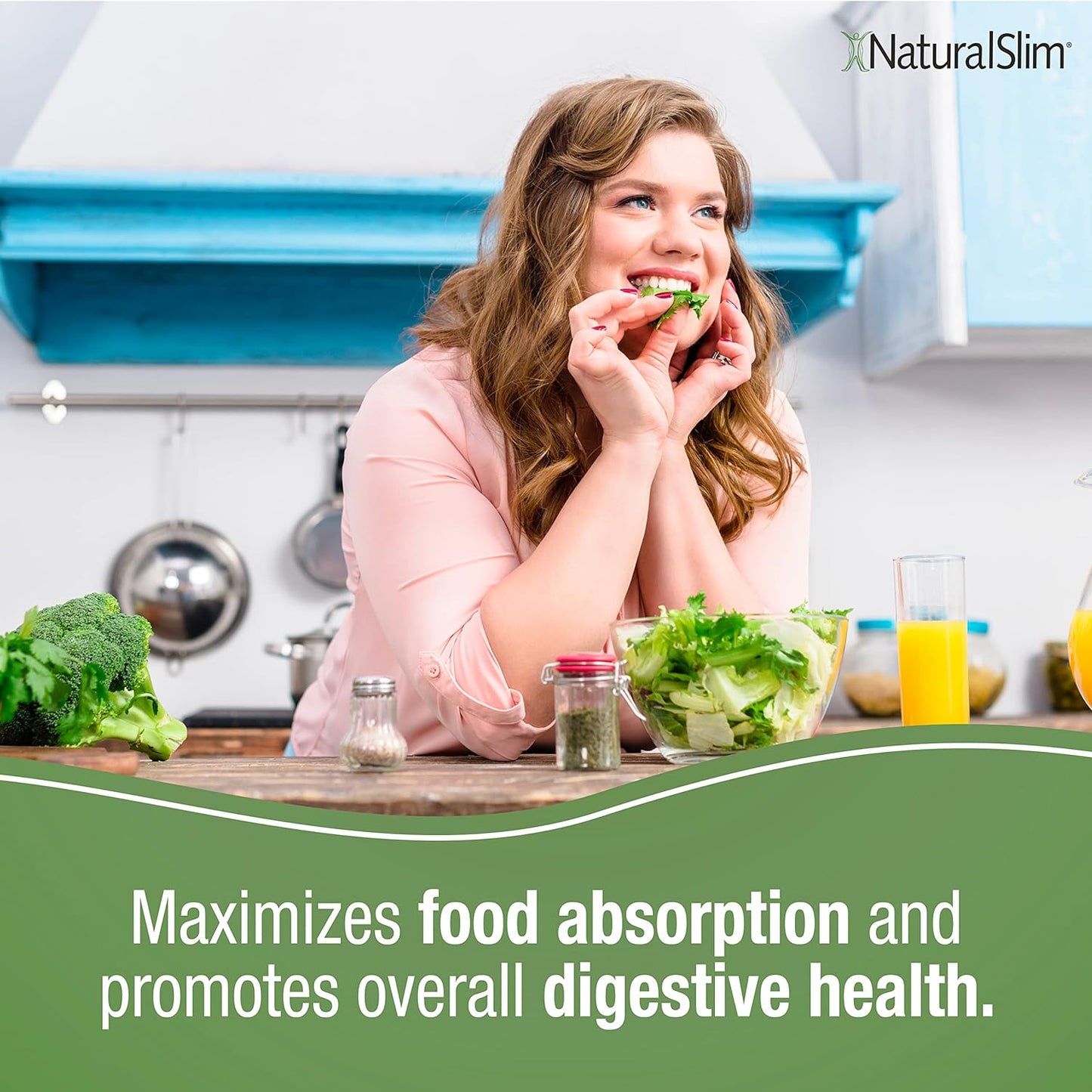 NaturalSlim Helpzymes Digestive Enzymes for Digestion 100 Caps