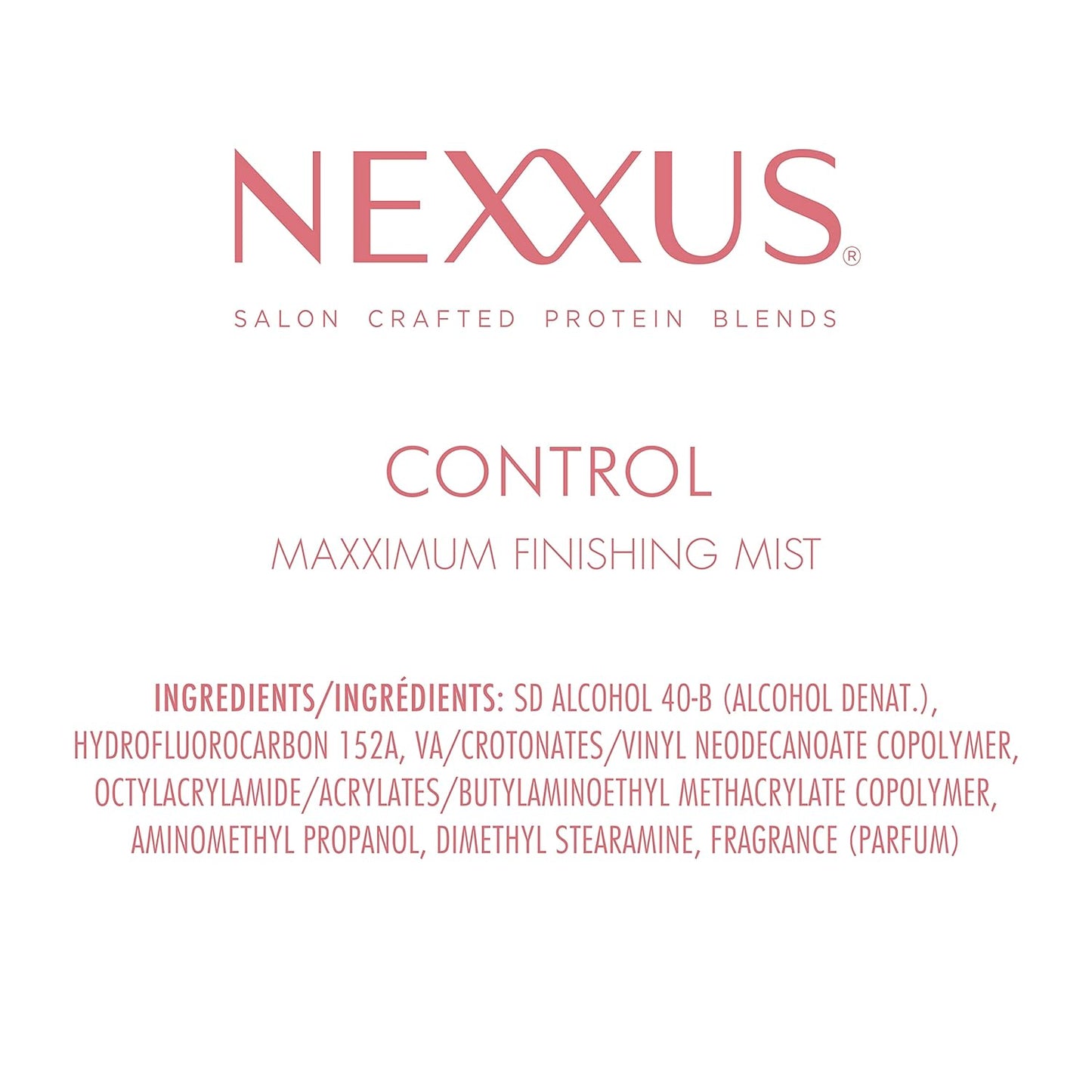 Nexxus Maximum Hold Finishing Hair Spray, for Control, Hold Hairspray