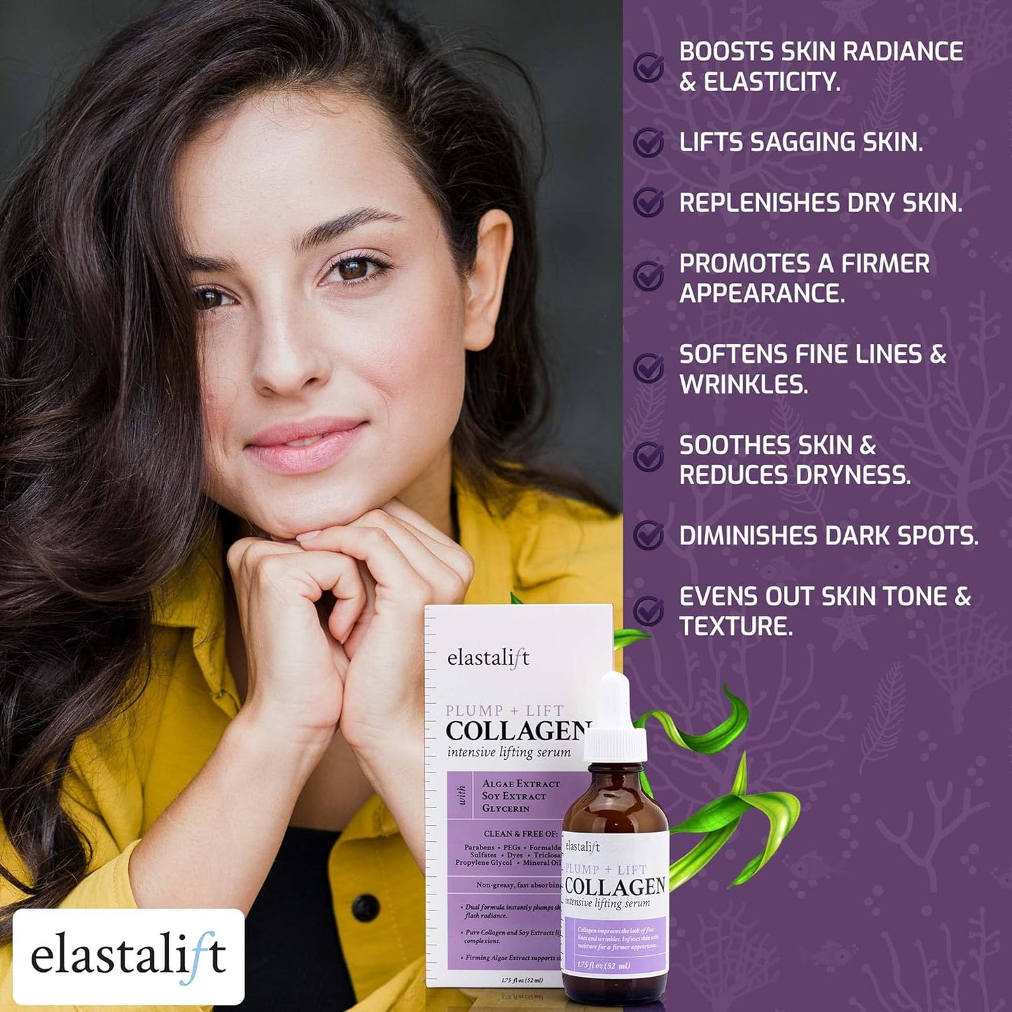 Elastalift Collagen Serum For Face Serum For Skin