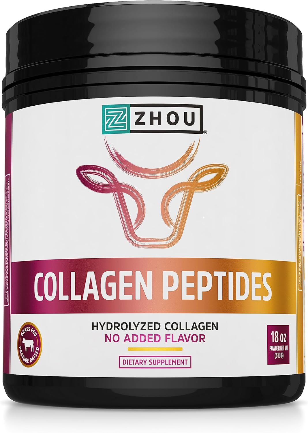 Zhou Collagen Peptides Hydrolyzed Protein Powder