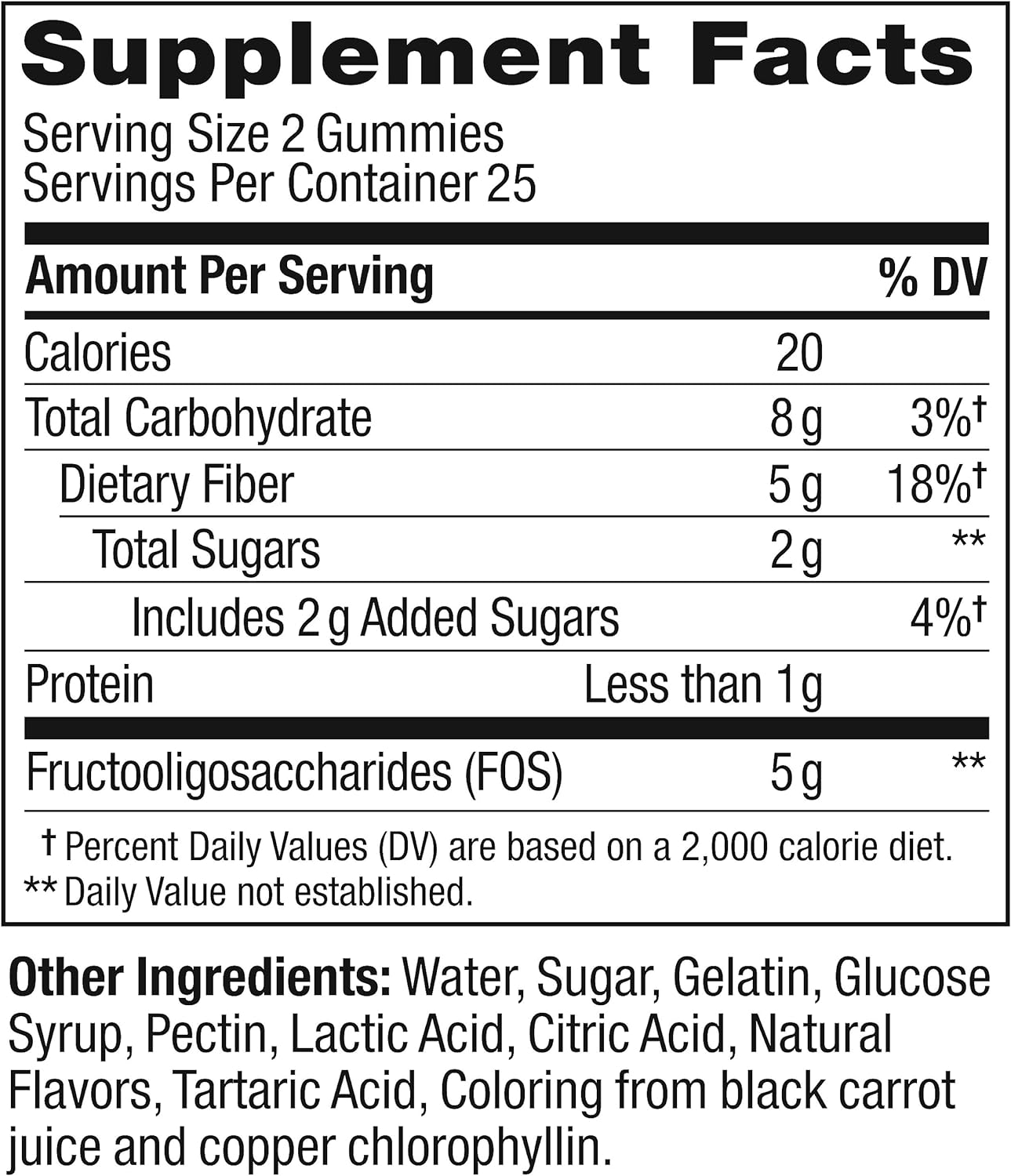 OLLY Fiber Gummy Rings,  Berry Melon 50ct