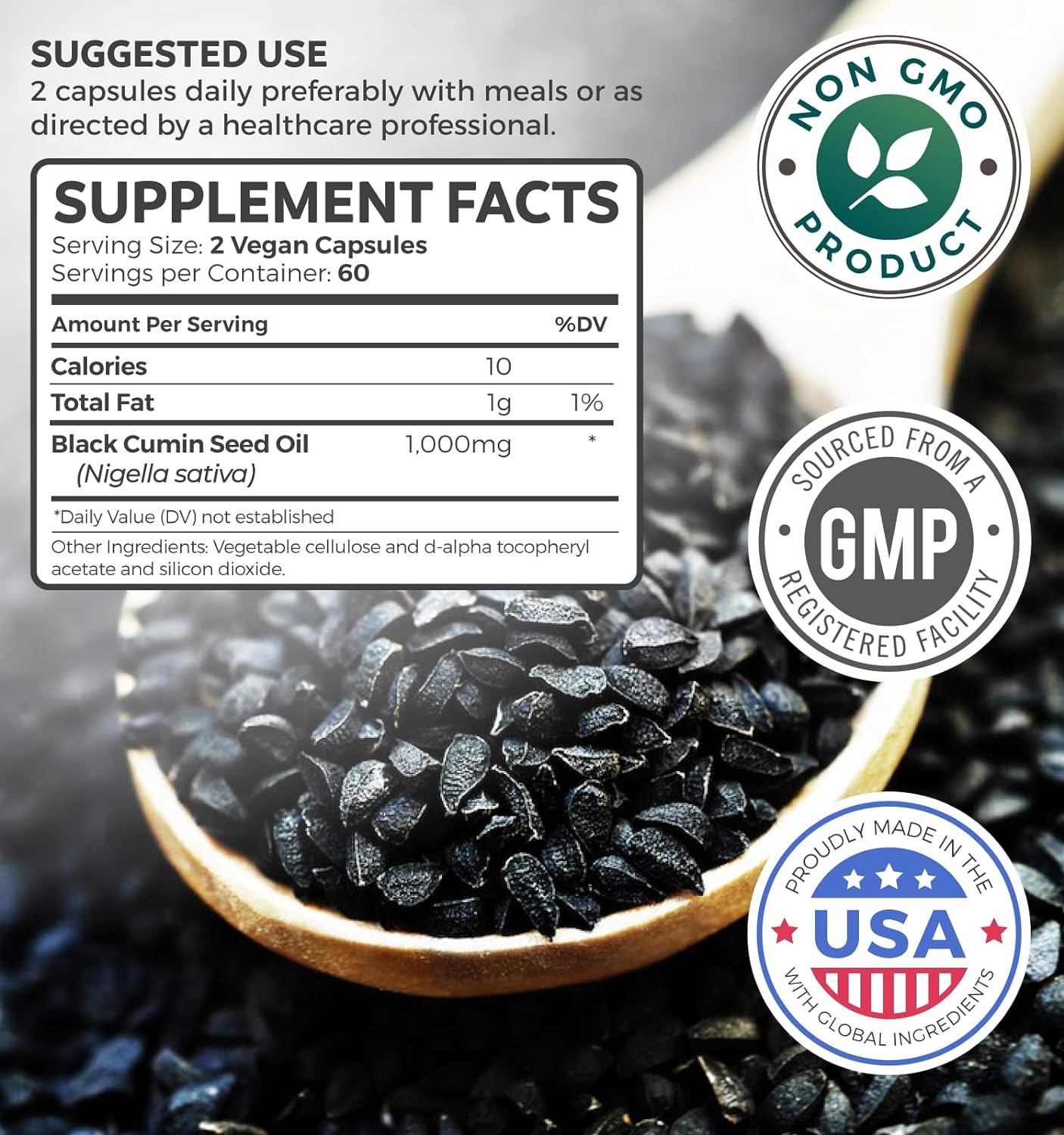 Black Seed Oil - 120 Softgel Capsules