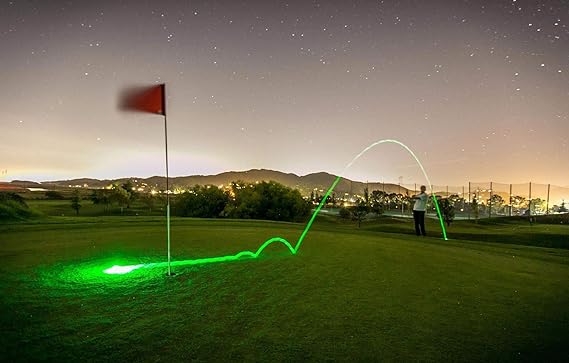 GlowGear Golf - GlowV1 Night Golf Balls with UV Flashlight,  2 Piece