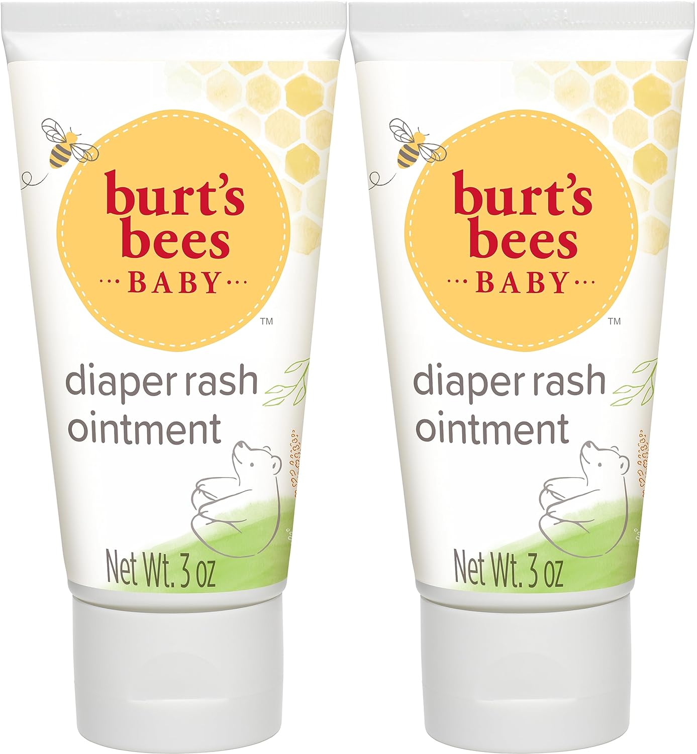 Burt's Bees Baby Diaper Rash Ointment,Pack of 2