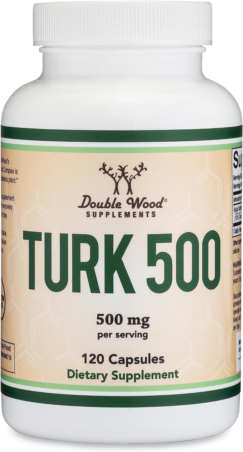 Turkesterone Supplement 500mg, 120 Capsules