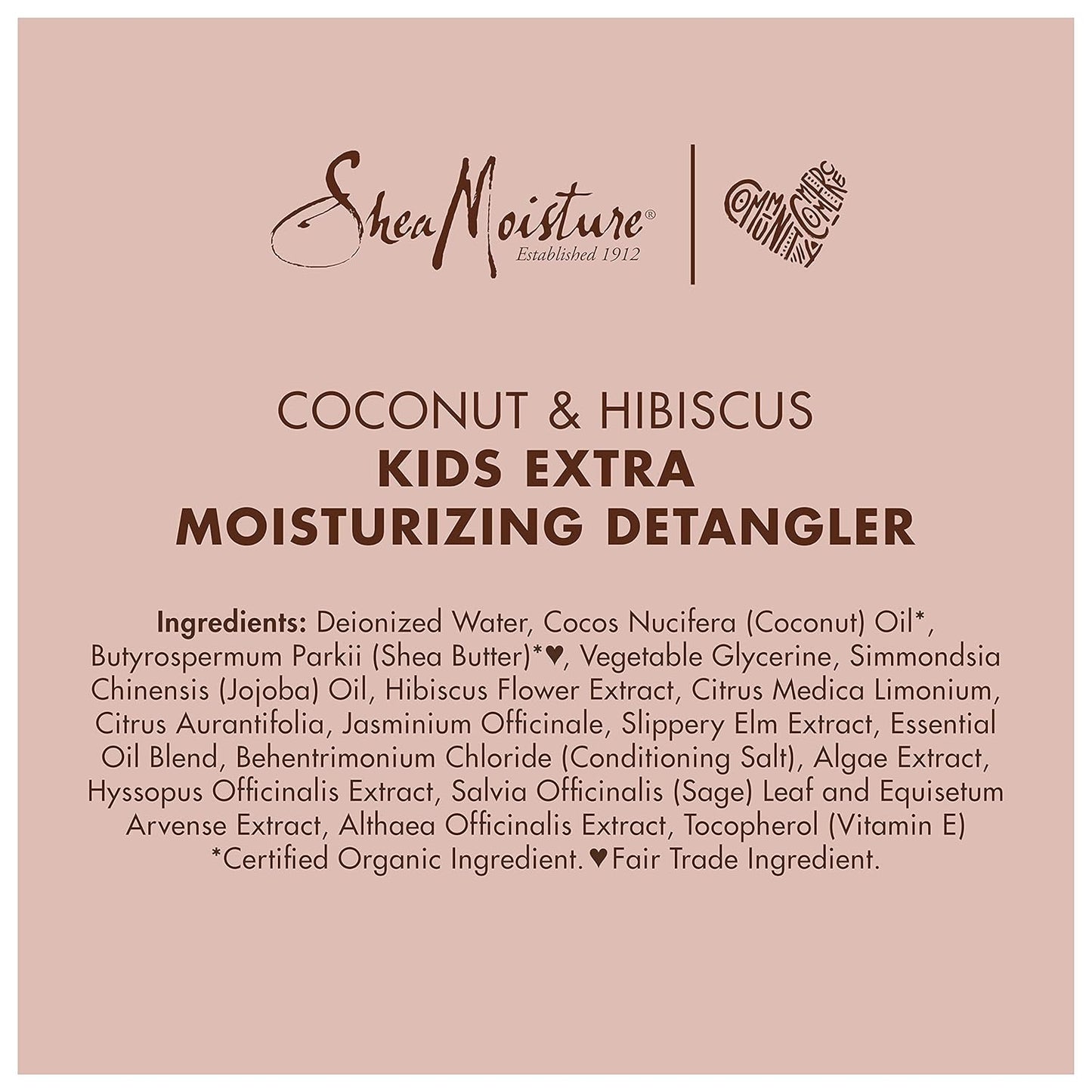 Sheamoisture Kids Extra Moisturizing Detangler for Curly Hair Coconut and Hibiscus