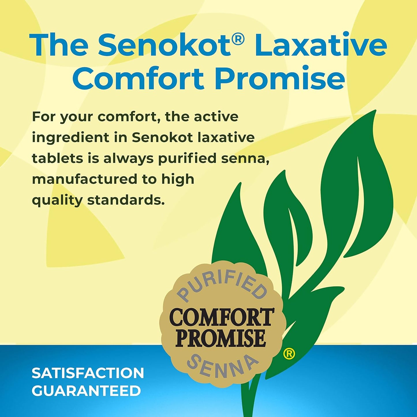 Senokot S Dual Action Natural Vegetable Laxative Ingredient 30 Count