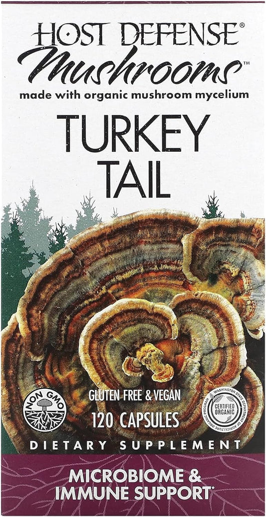 Host Defense, Turkey Tail 120 Capsules