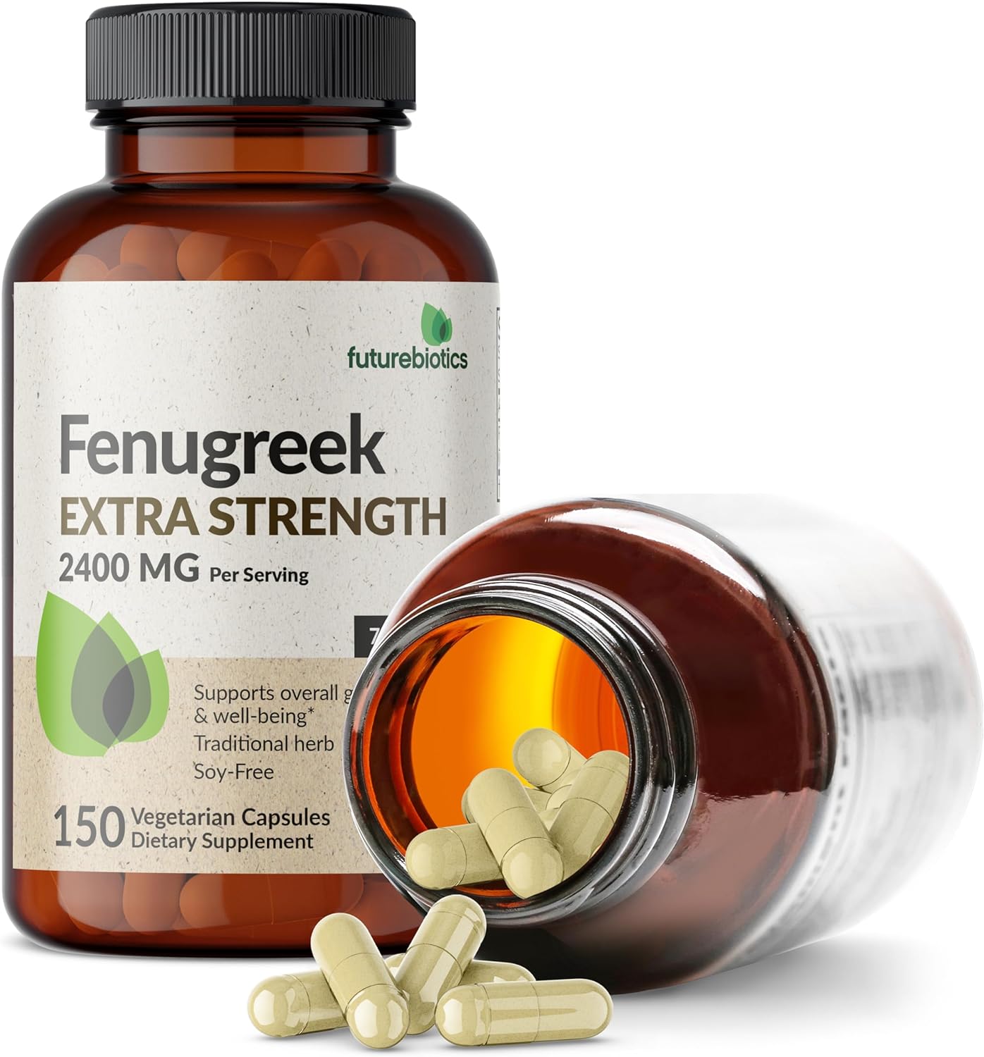 Futurebiotics Fenugreek Extra Strength 150 Vegetarian Capsules