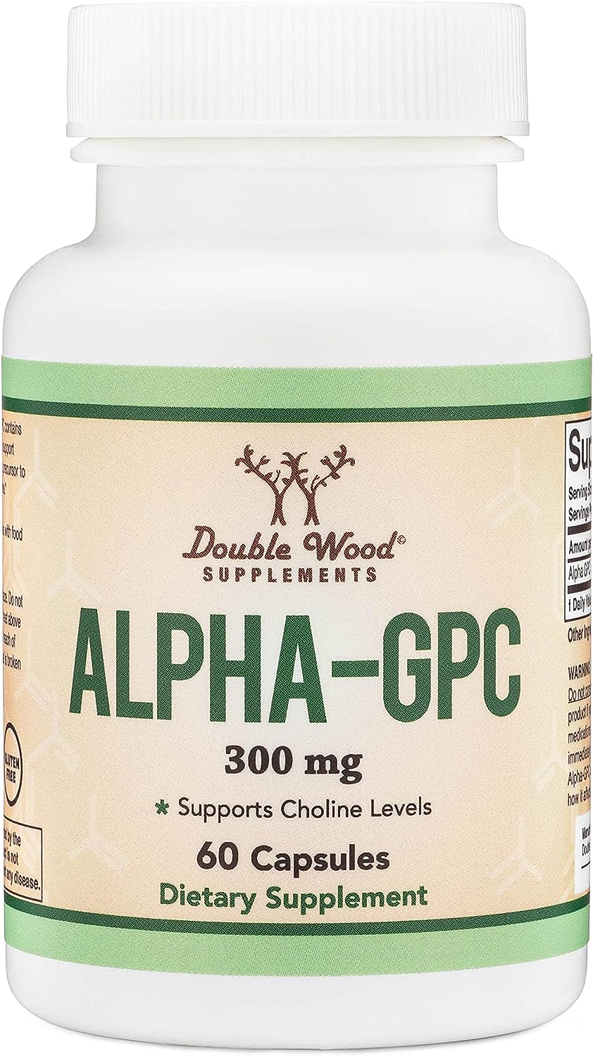 Alpha GPC Choline 600mg Capsules