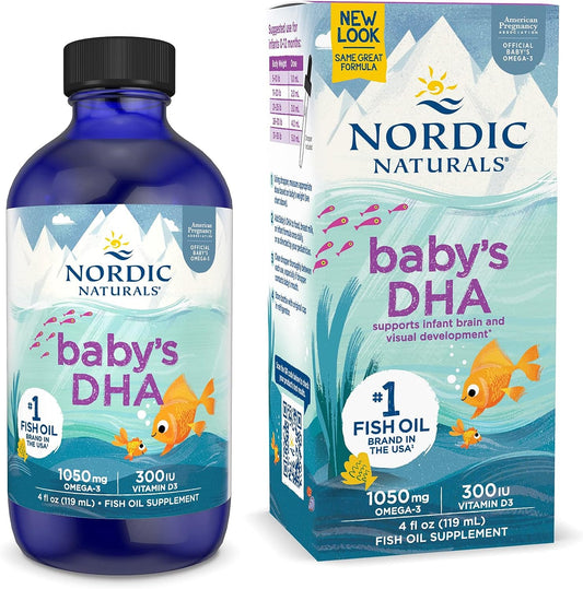 Nordic Naturals Baby’s DHA, Unflavored 4 oz