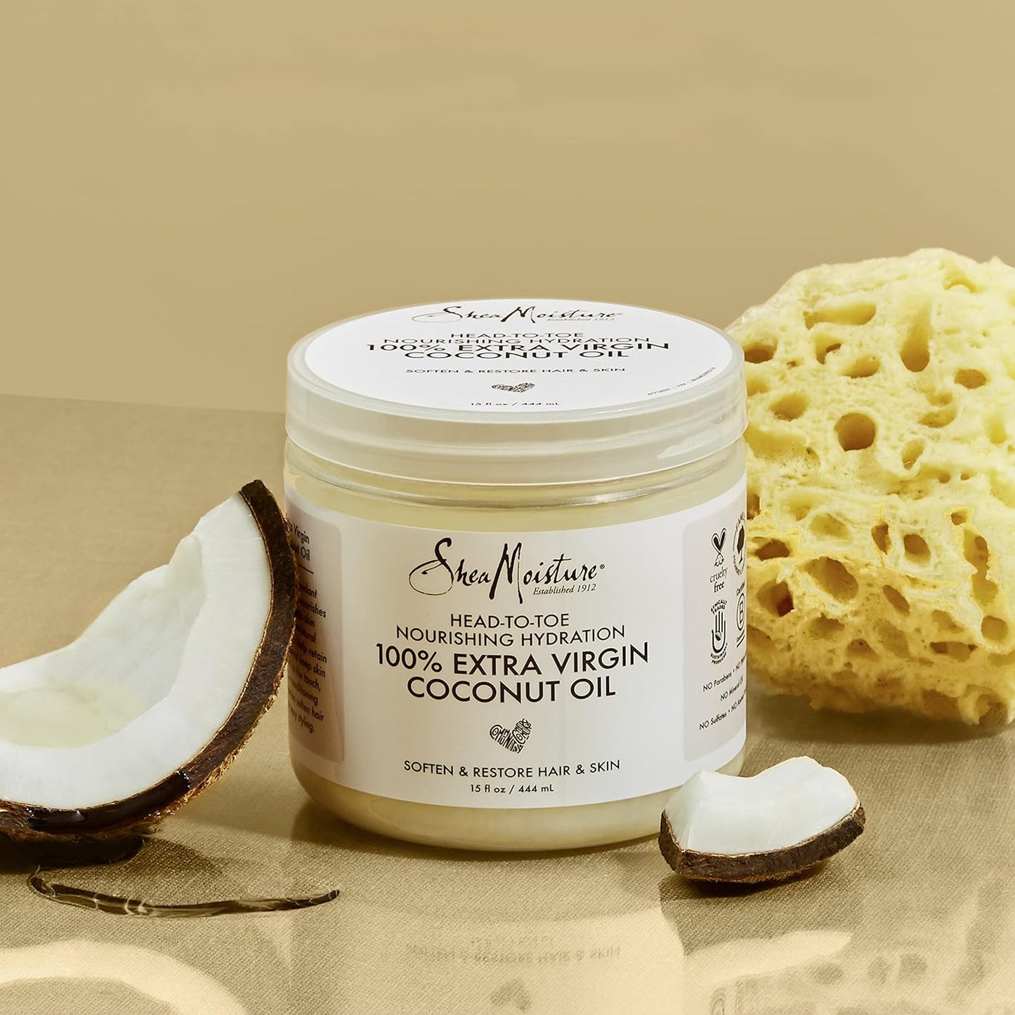 SheaMoisture Body Moisturizer For Dry Skin  Virgin Coconut Oil Nourishing Hydration