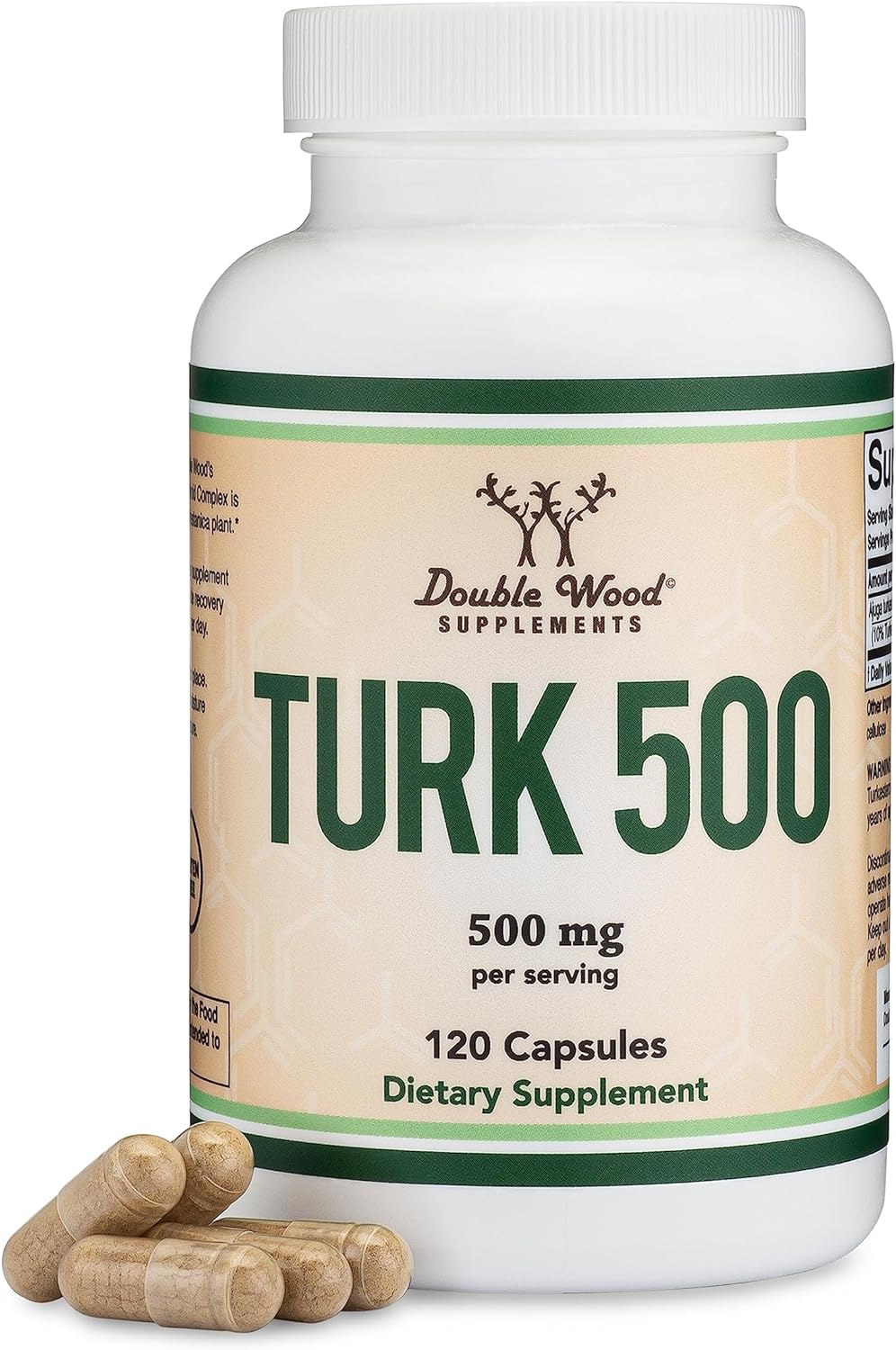 Turkesterone Supplement 500mg, 120 Capsules