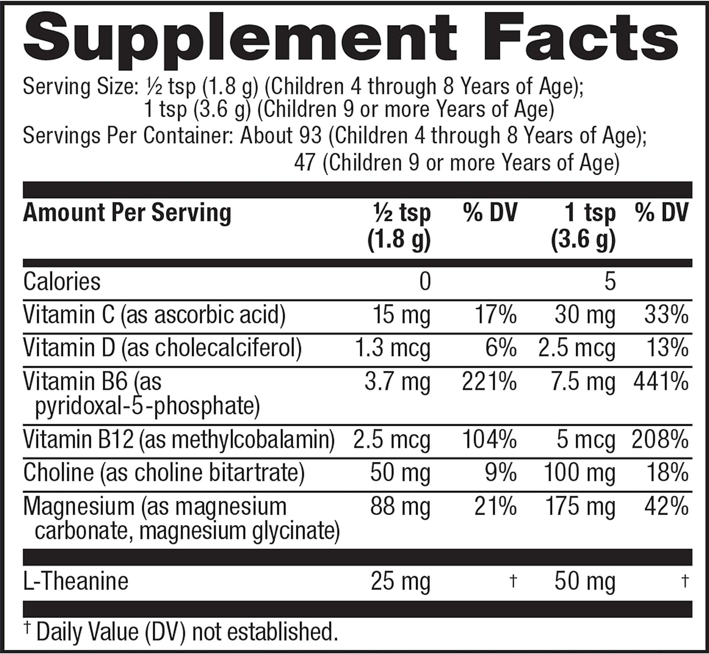 Natural Vitality Calm Mind, Magnesium Citrate