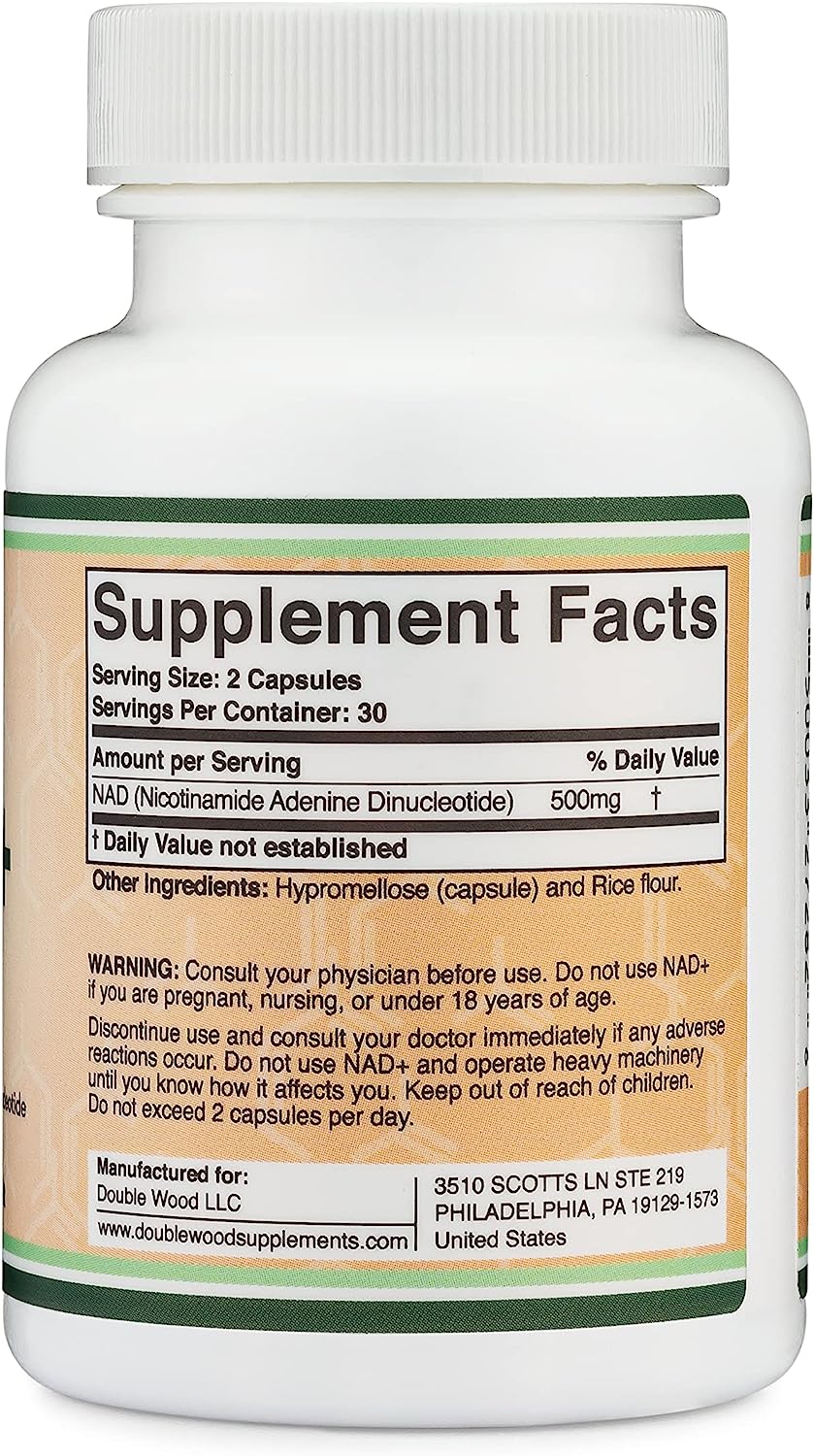 NAD + Booster Similar to Nicotinamide Riboside 60 capsules