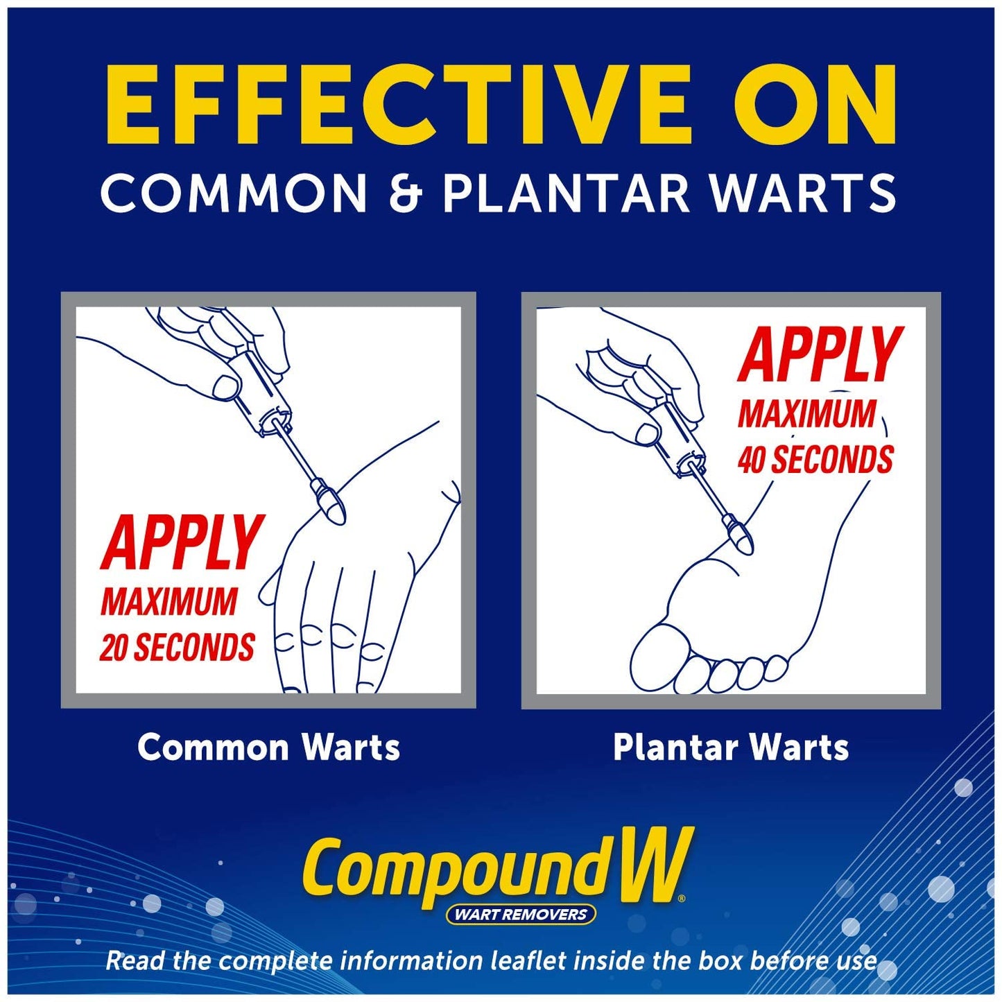 Compound W Freeze Off Wart Remover, 8 Applications