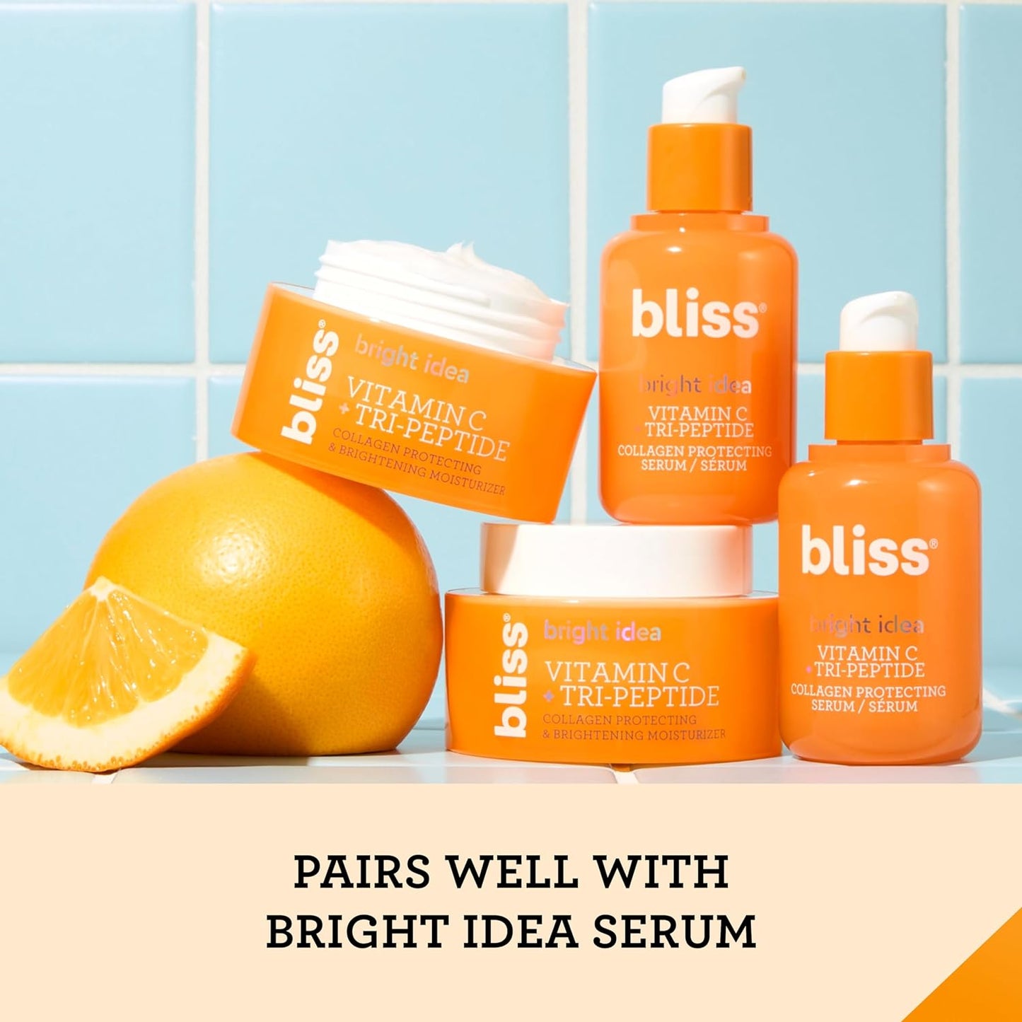 Bliss Bright Idea Vitamin C & Tri-Peptide Brightening Moisturizer