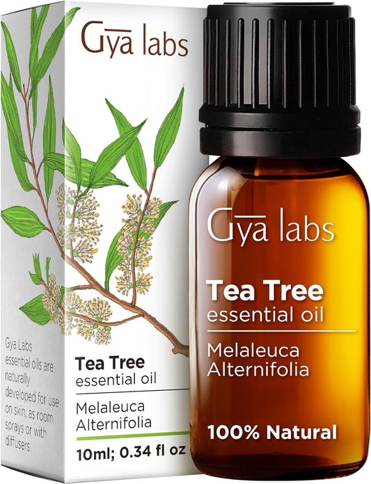 Gya Labs Australian Tea Tree Oil for Skin, Hair, Face & Toenails