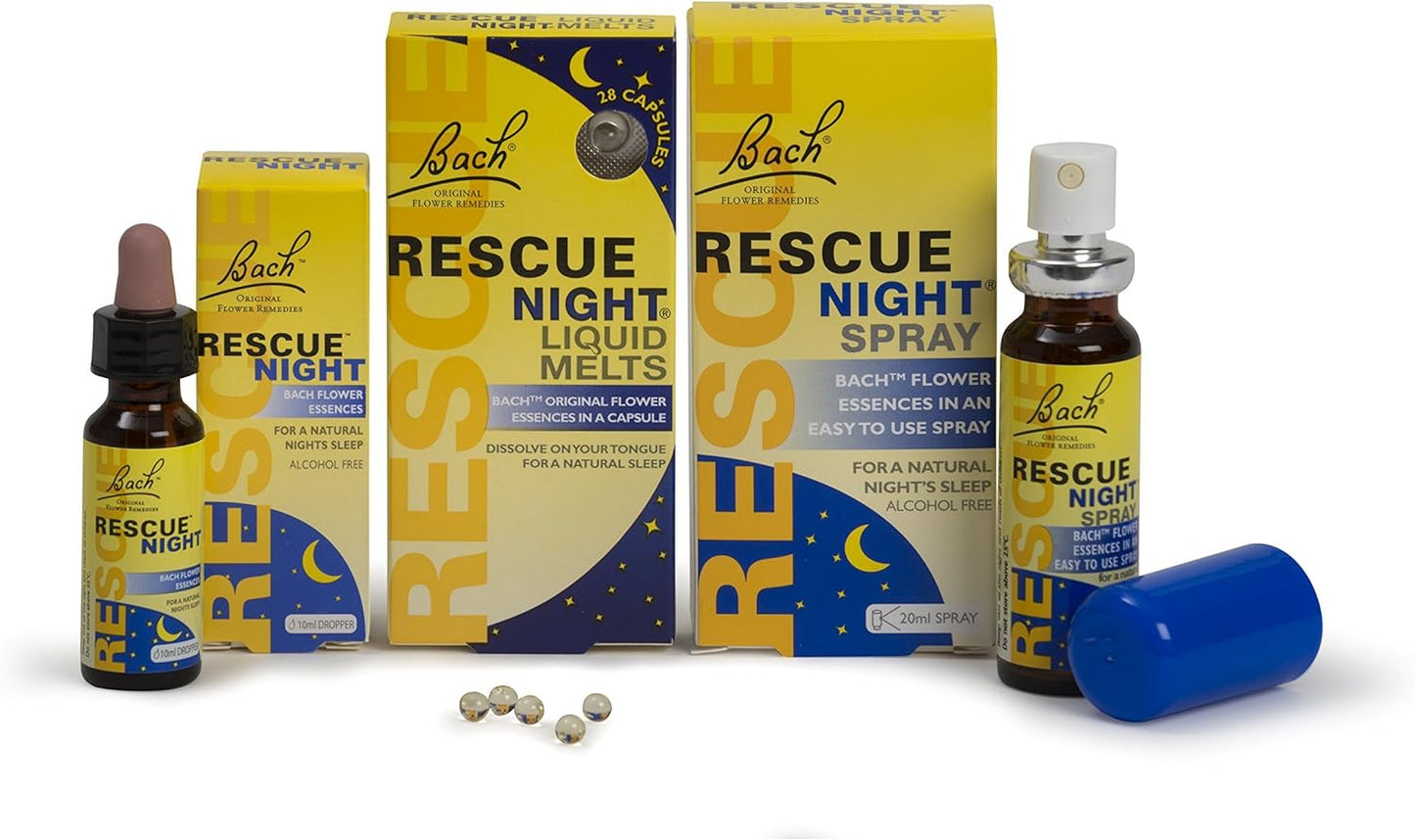 Nelson's Rescue Remedy Night Spray, Flower Essences,  - 20ml Spray Bottle