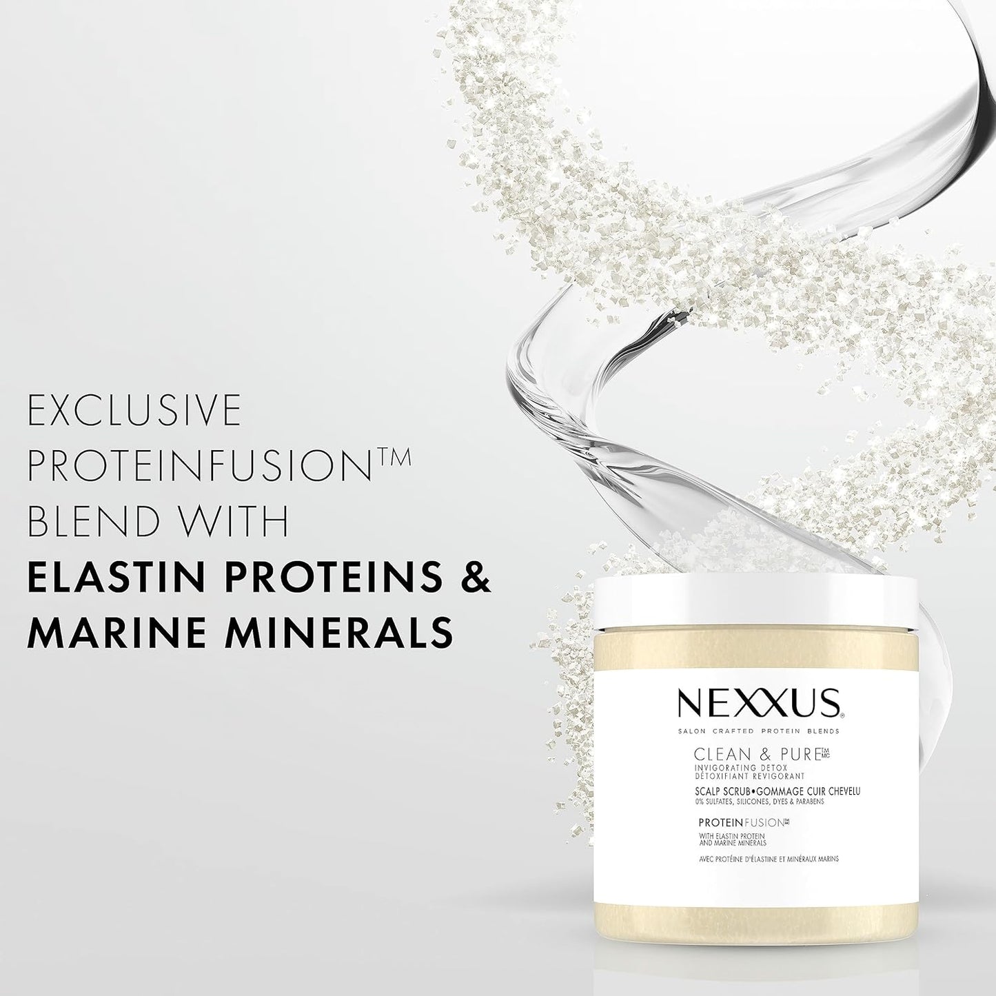 Nexxus Sulfate-Free Hair Scrub To Nourish & Clarify