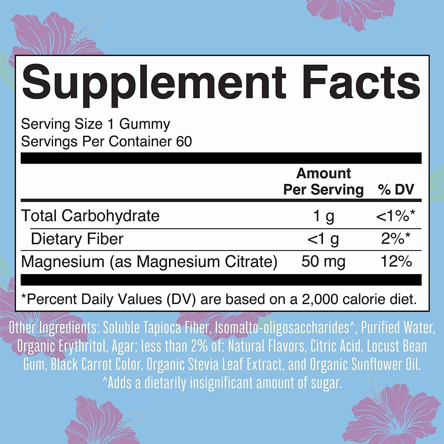 MaryRuth's Magnesium Citrate Gummies 60 Count