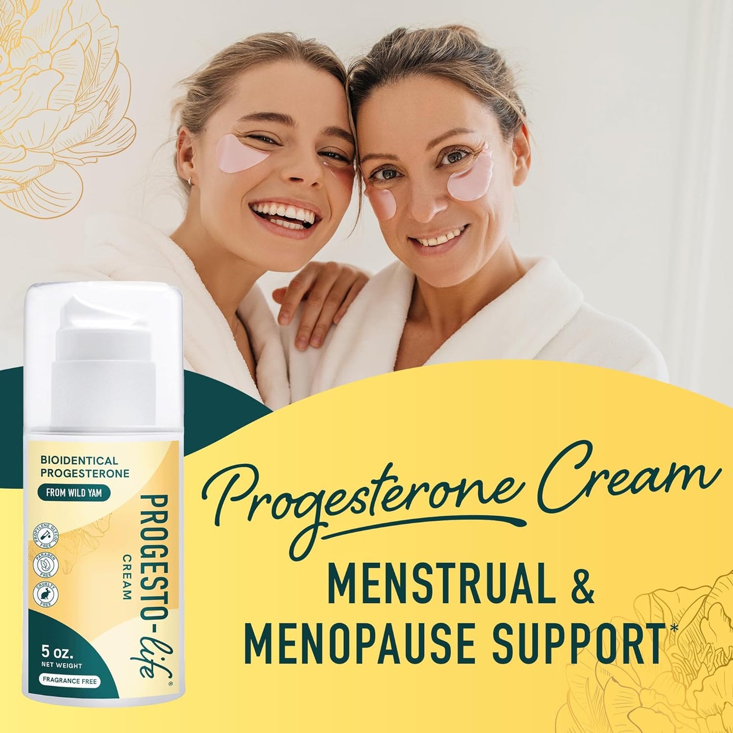 Progesterone Cream for Women | 3000mg | 5 oz