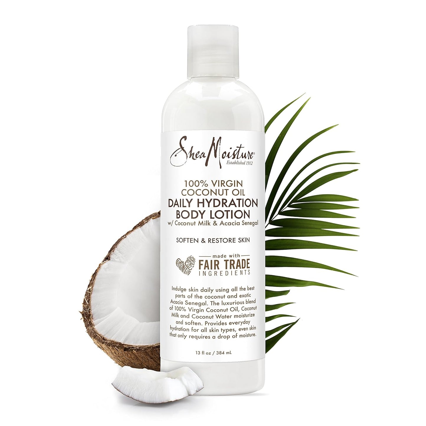 SheaMoisture 100% virgin coconut oil daily hydration body lotion moisturizer