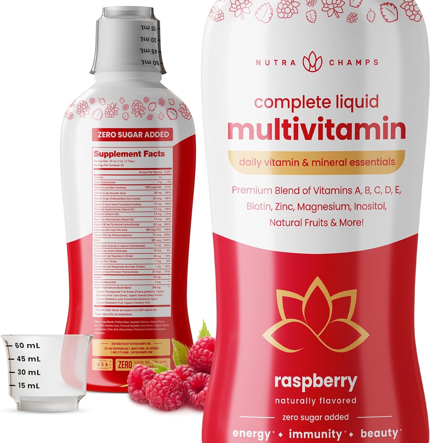 NutraChamps Complete Liquid Multivitamins