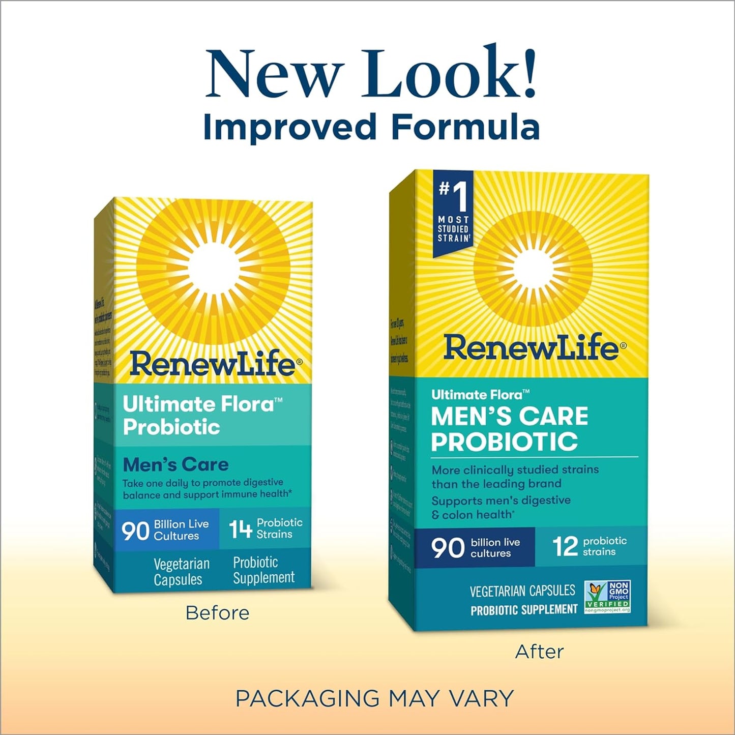 Renew Life Men's Care Probiotic Capsules, 30 count