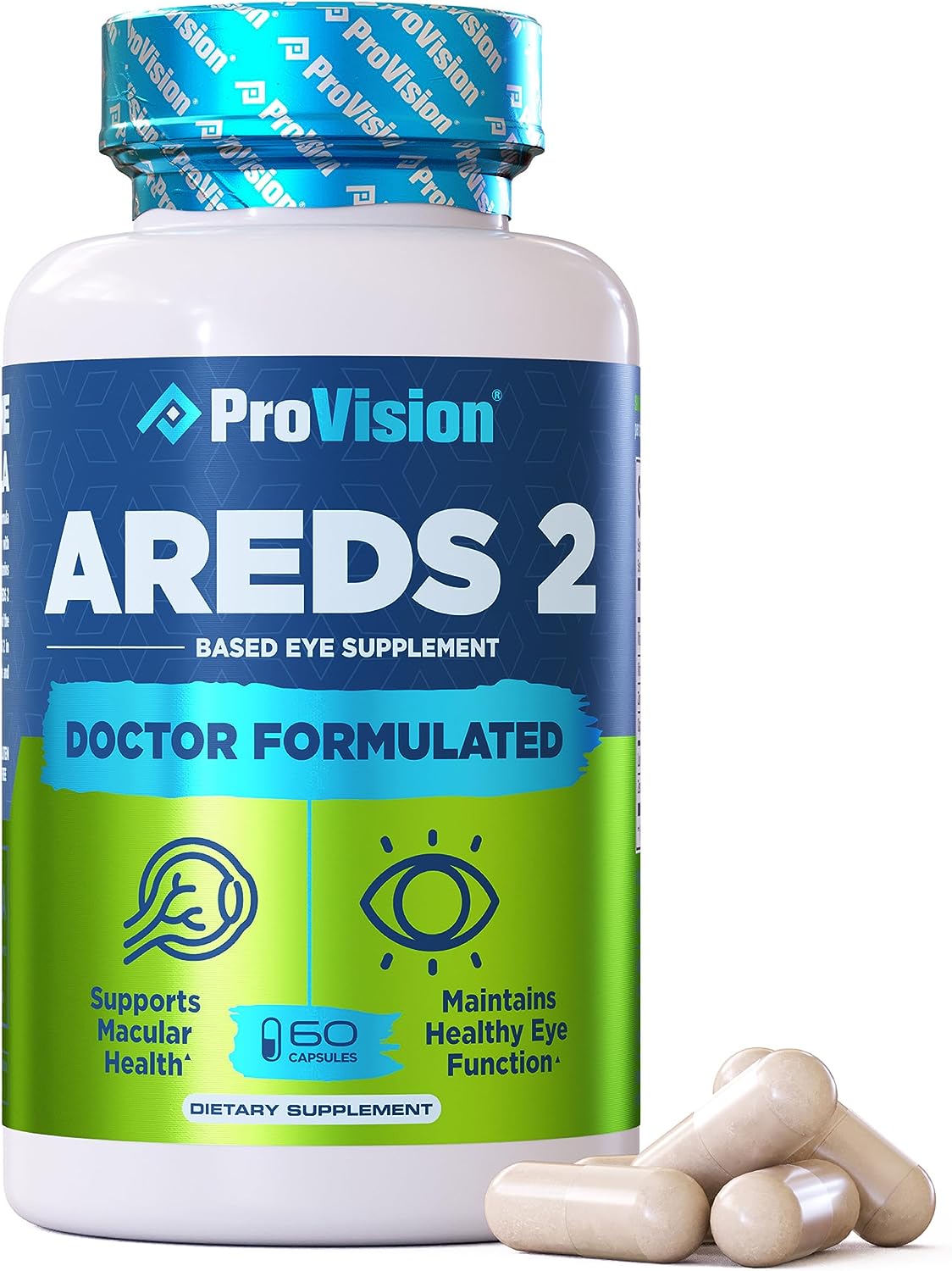 ProVision AREDS 2 Eye Vitamins - Enhance Vision Supplements