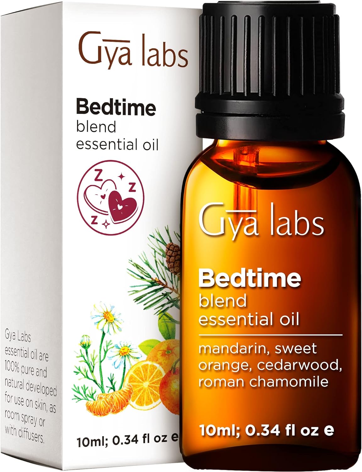 Gya Labs Bedtime Essential Oil Blend for Diffuser