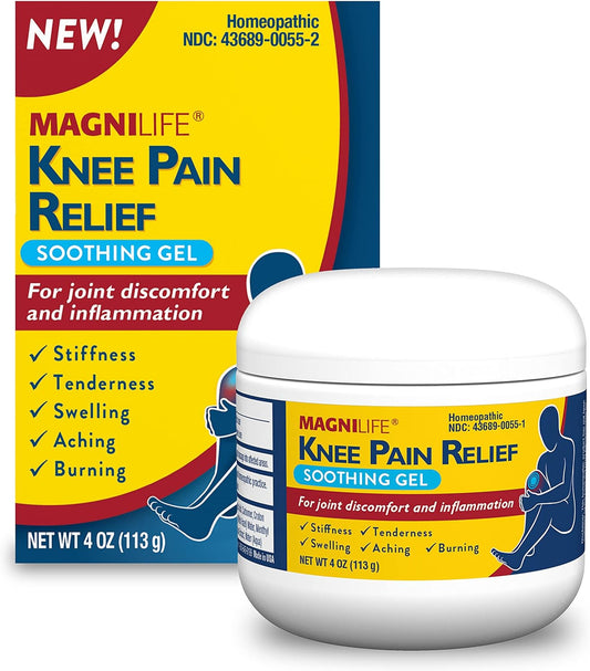 MagniLife Knee Pain Relief Soothing Gel,4oz.