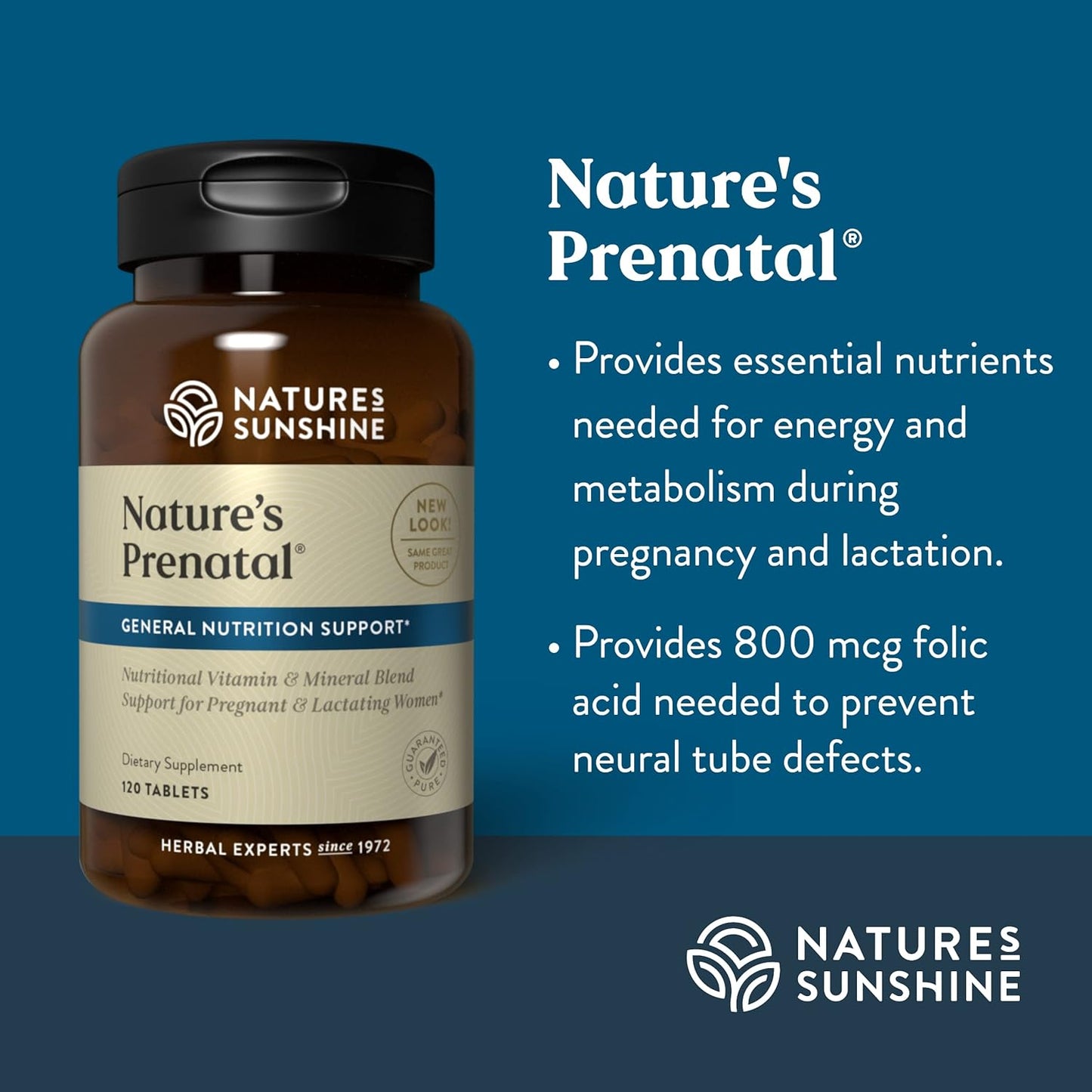 Nature's Sunshine Prenatal, 120 Tablets