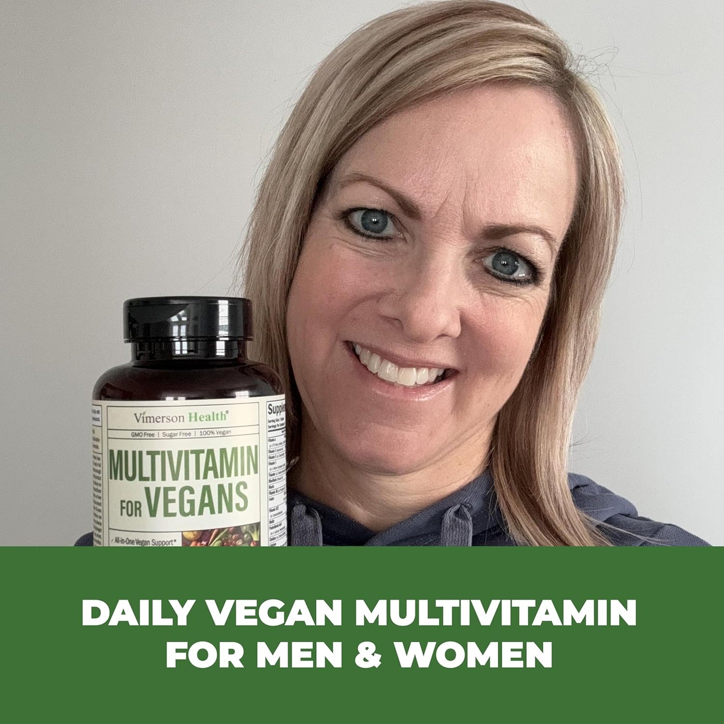 Vegan Multivitamins for Women & Men - Multivitamin & Multimineral Supplements 90 Tablets